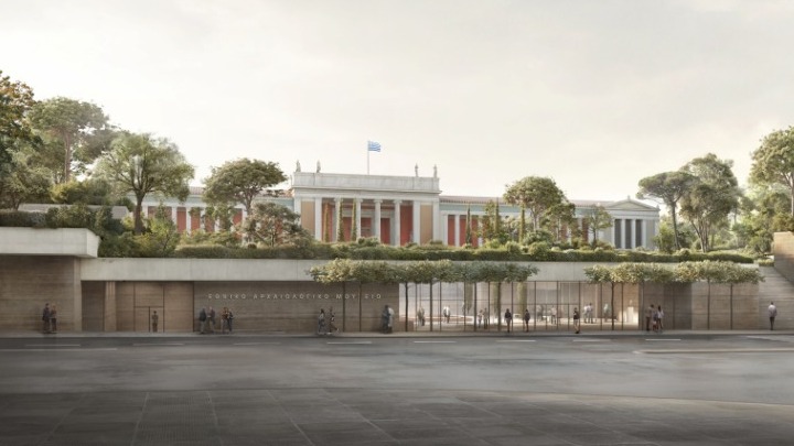 Chipperfield και Τομπάζης αναλαμβάνουν το Νέο Εθνικό Αρχαιολογικό Μουσείο στην Αθήνα